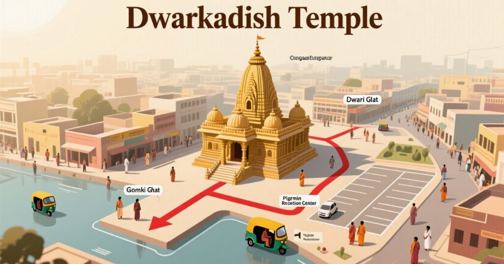 How to Reach Dwarkadhish Temple